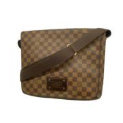 Pre-owned Canvas louis-vuitton-bags Louis Vuitton Vintage , Brown , Da...