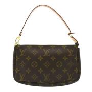 Pre-owned Canvas louis-vuitton-bags Louis Vuitton Vintage , Brown , Da...