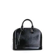 Pre-owned Leather louis-vuitton-bags Louis Vuitton Vintage , Black , D...