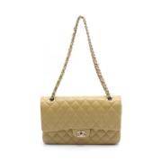 Pre-owned Leather chanel-bags Chanel Vintage , Brown , Dames