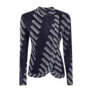 Stijlvolle Jas voor Mannen Emporio Armani , Blue , Dames