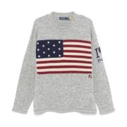 Polo Sweaters Grijs Ralph Lauren , Gray , Heren