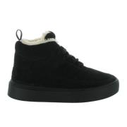 Loop Schoenen in zwart steen Blackstone , Black , Dames