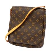 Pre-owned Canvas louis-vuitton-bags Louis Vuitton Vintage , Brown , Da...