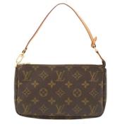 Pre-owned Canvas louis-vuitton-bags Louis Vuitton Vintage , Brown , Da...