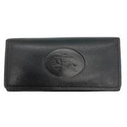 Pre-owned Leather wallets Burberry Vintage , Black , Dames