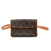 Pre-owned Canvas louis-vuitton-bags Louis Vuitton Vintage , Brown , Da...