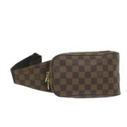 Pre-owned Canvas louis-vuitton-bags Louis Vuitton Vintage , Brown , Da...