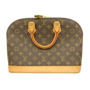 Pre-owned Canvas louis-vuitton-bags Louis Vuitton Vintage , Brown , Da...