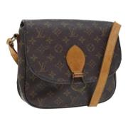 Pre-owned Canvas shoulder-bags Louis Vuitton Vintage , Brown , Dames