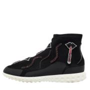 Pre-owned Fabric sneakers Valentino Vintage , Black , Dames