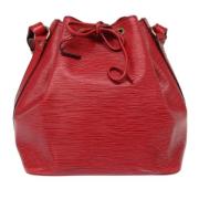 Pre-owned Leather louis-vuitton-bags Louis Vuitton Vintage , Red , Dam...