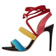 Pre-owned Suede sandals Alexandre Birman Pre-owned , Multicolor , Dame...