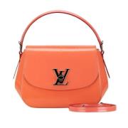 Pre-owned Leather louis-vuitton-bags Louis Vuitton Vintage , Orange , ...