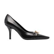 Luxe Leren Pumps Givenchy , Black , Dames