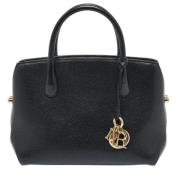 Pre-owned Leather dior-bags Dior Vintage , Black , Dames