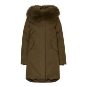 Stijlvolle Jas voor Alle Gelegenheden Woolrich , Green , Dames