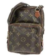 Pre-owned Canvas louis-vuitton-bags Louis Vuitton Vintage , Brown , Da...