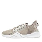 Pre-owned Canvas sneakers Fendi Vintage , Gray , Heren