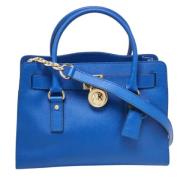 Pre-owned Leather handbags Michael Kors Pre-owned , Blue , Dames