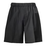 Bermuda Shorts met Koord en Logo Givenchy , Black , Heren