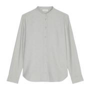 Relaxte flanellen blouse met lange mouwen Marc O'Polo , Gray , Dames