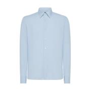 Geometric Jacquard Oxford Shirt RRD , Blue , Heren