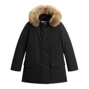 Afneembare Arctische Jas Woolrich , Black , Dames