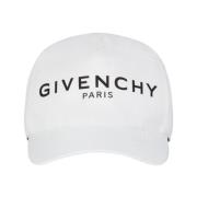 Logo Hat Givenchy , White , Heren