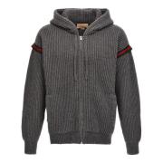 Stijlvolle Sweatshirt voor Mannen en Vrouwen Gucci , Gray , Heren