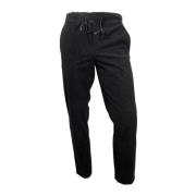 Fluweel Geribbelde Taps Toelopende Broek Zwart Hugo Boss , Black , Her...