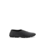 Gehamerd hertenleren slof met rubberen zool Dolce & Gabbana , Black , ...