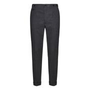 Logo Patch Broek Dolce & Gabbana , Gray , Heren