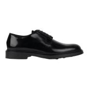 Zwarte elegante herenschoenen Exton , Black , Heren