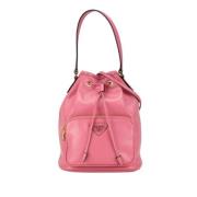 Pre-owned Leather prada-bags Prada Vintage , Pink , Dames