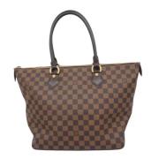 Pre-owned Canvas louis-vuitton-bags Louis Vuitton Vintage , Brown , Da...