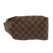 Pre-owned Canvas louis-vuitton-bags Louis Vuitton Vintage , Brown , Da...