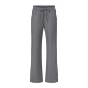 Melange Grijze Broek Ermanno Scervino , Gray , Dames