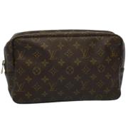 Pre-owned Canvas louis-vuitton-bags Louis Vuitton Vintage , Brown , Da...