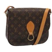 Pre-owned Canvas louis-vuitton-bags Louis Vuitton Vintage , Brown , Da...