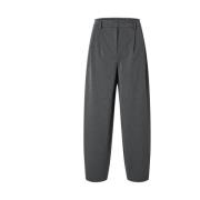 Barrel Pant Denim Selected Femme , Gray , Dames