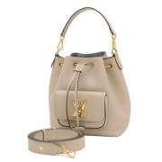 Pre-owned Leather louis-vuitton-bags Louis Vuitton Vintage , Beige , D...