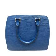 Pre-owned Leather louis-vuitton-bags Louis Vuitton Vintage , Blue , Da...