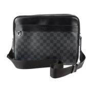 Pre-owned Canvas louis-vuitton-bags Louis Vuitton Vintage , Black , He...