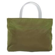 Pre-owned Fabric prada-bags Prada Vintage , Green , Dames