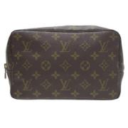 Pre-owned Canvas louis-vuitton-bags Louis Vuitton Vintage , Brown , Da...