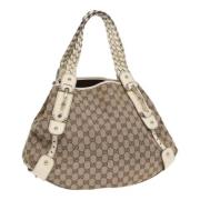 Pre-owned Canvas gucci-bags Gucci Vintage , Brown , Dames