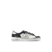 Sneakers Stardan Met Kraag En Veters Golden Goose , Blue , Heren