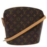 Pre-owned Canvas louis-vuitton-bags Louis Vuitton Vintage , Brown , Da...