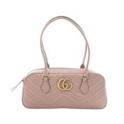 Pre-owned Leather gucci-bags Gucci Vintage , Pink , Dames